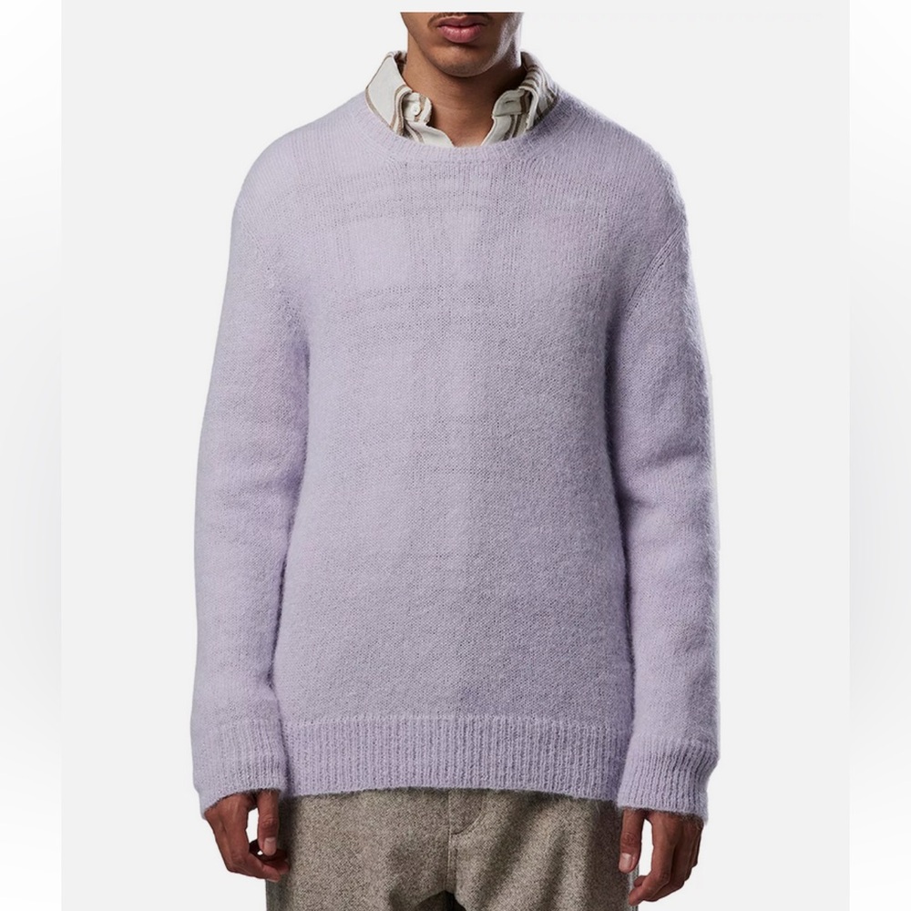 NN07 Walther 6526 Solid Regular Fit Crewneck Sweater